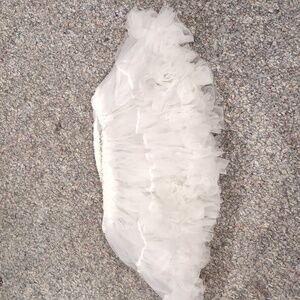 Leg Avenue White Tulle Halloween Costume Skirt